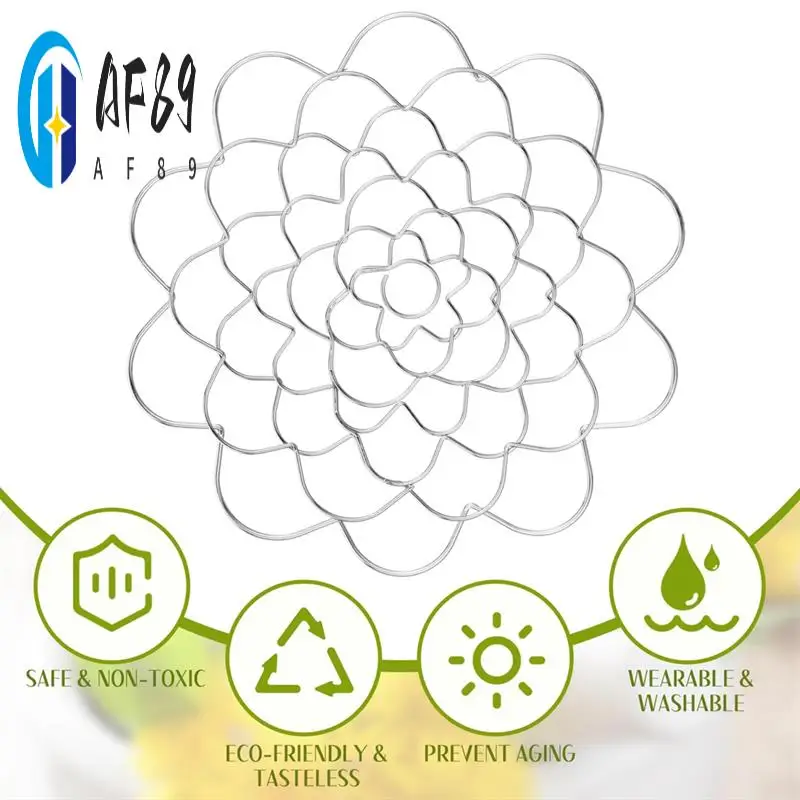 

AF89-3 Pcs Flower Frog For Arrangement Metal Easy Arranger Flower Holders For Vase Flower Arrangement( 5In,6In,7In)