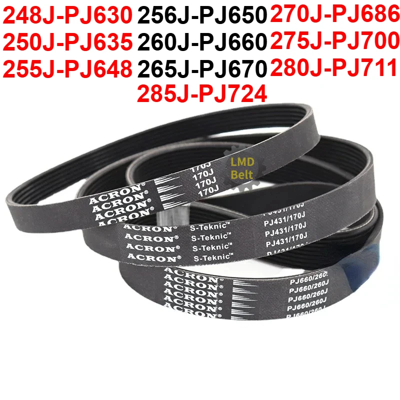 248J rubber  conveyor belt 250J 255J 256J 260J 265J 270J 275J 280J 285J belt drive belt treadmill machine3/4/5/6/7/8/9/10 Ribs