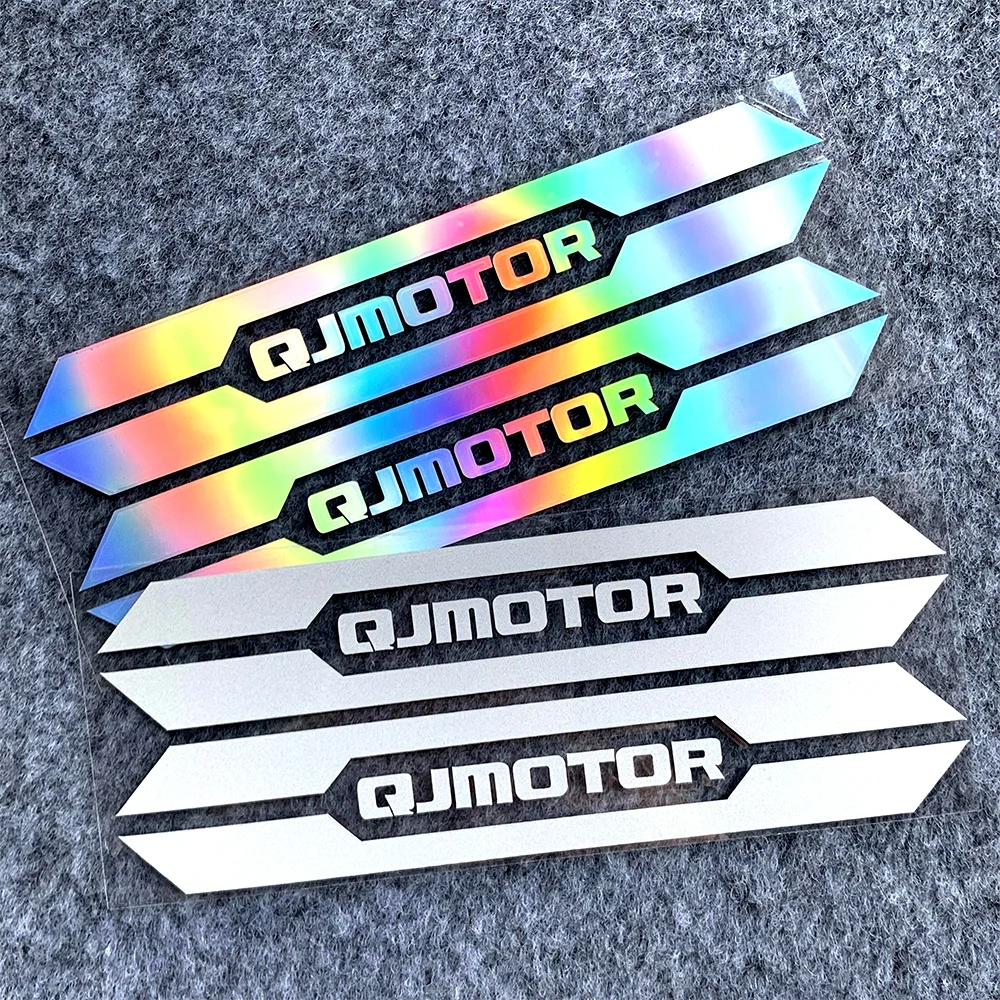 Anti-UV Reflective Shock Fork Stickers For QJMOTOR SRK600 RS SRT700 SX SRV250 Motorcycle Exterior Decor Decals