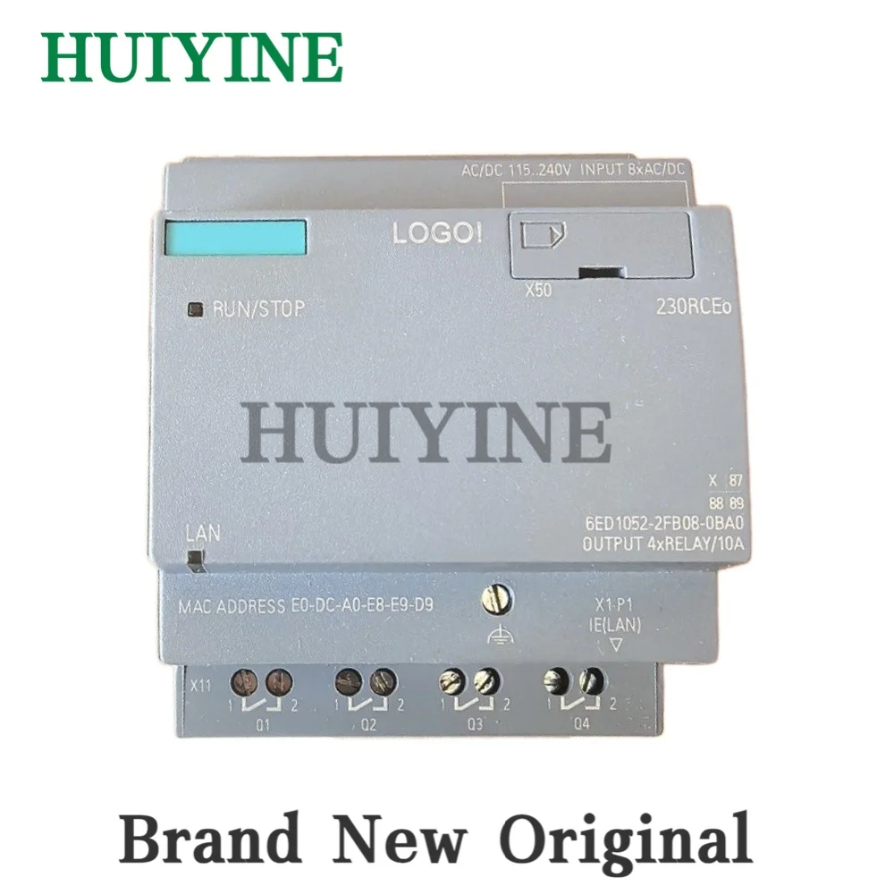 New Original 6ED1052-2FB08-0BA0 6ED1052-2FB08-0BA2 6ED1 052-2FB08-0BA0 6ED1 052-2FB08-0BA2 LOGO! Logic Module