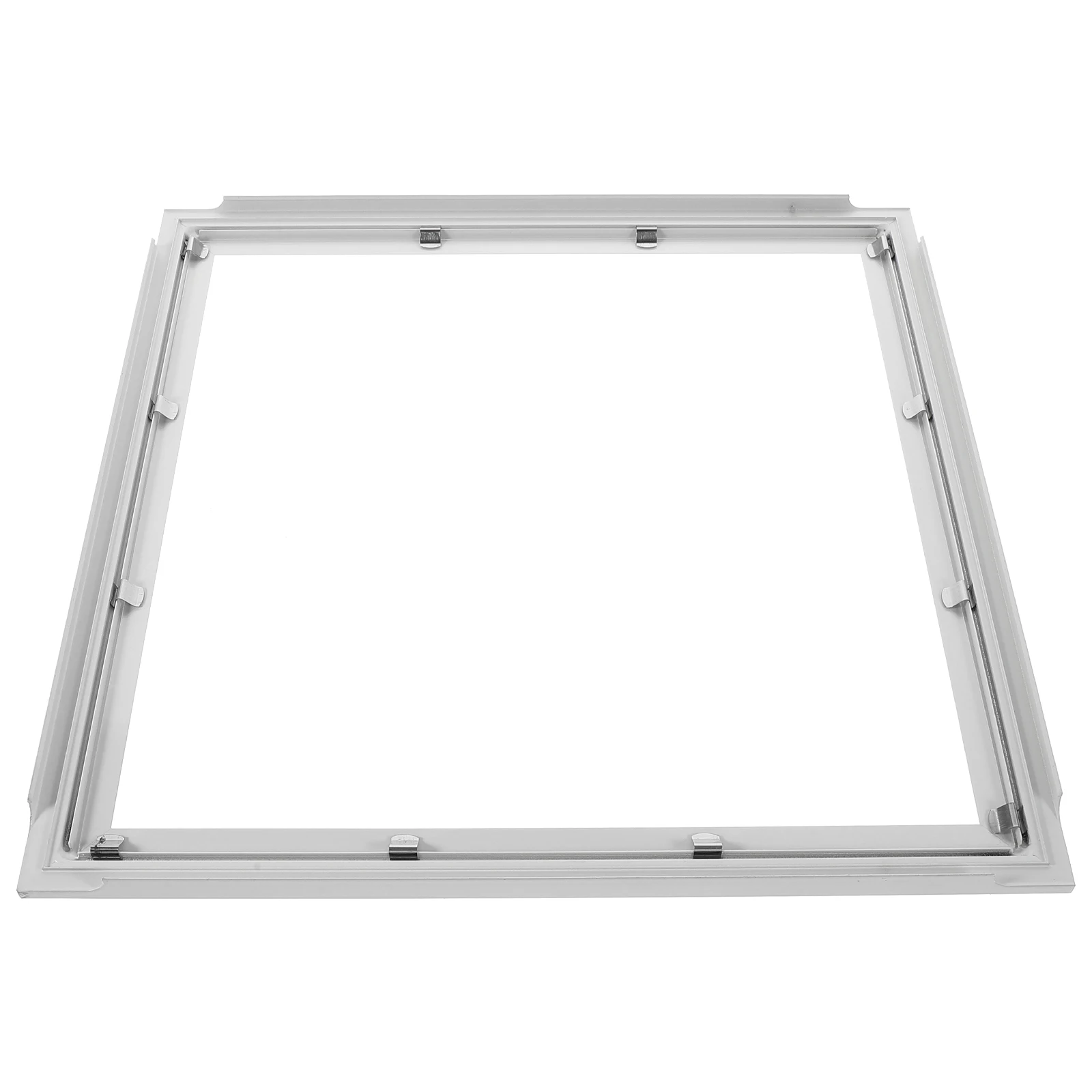

Transparent Aluminum Panels 30x30cm Light Covers Bathroom Kitchen Lamp Shade Diffuser Modern Easy Installation Fits Most