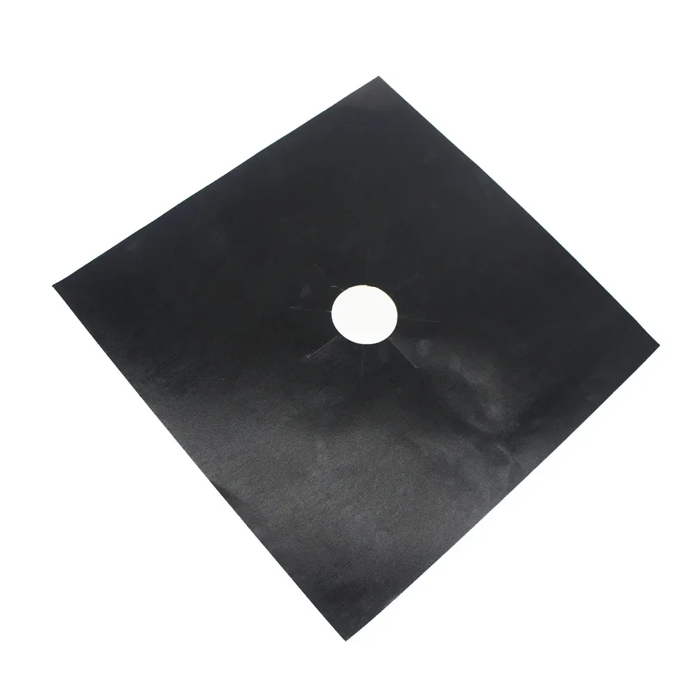 4/6/8pcs Cleaning Pads Reversible Spare Parts Stove Liner Accessories Cooker Cover Gas Hob Protector Range Reusable