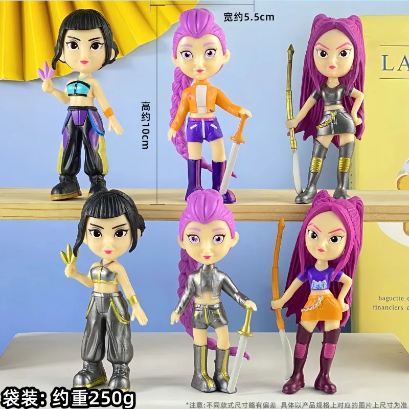 Kotak Misteri Anime Kpop Demon Hunters Seri Terbaru, Populer, Laris Manis, Trendi, Kartun Lucu, Hiasan Meja, Hadiah Ulang Tahun Anak