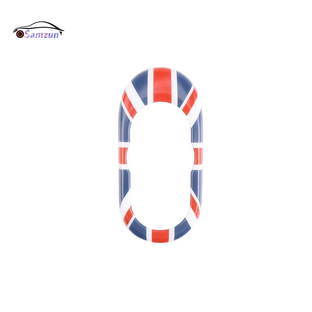 For MINI Cooper F55 F56 F57 Car Acccessories Media Knob Cover Multimedia Button Case Multi Media Control Center Console Sticker image 3