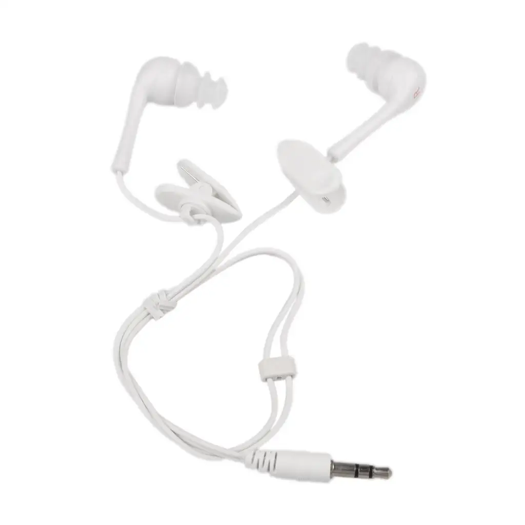 IPX8 Waterproof 3.5mm Jack Stereo Wired In-ear Headset Earphone for Outdoor Sports for IPhone for huawei all Sports Earphone — product photo 1 of 1
