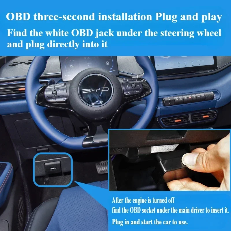 

Для BYD Dolphin Seagull Yuan UP Qin Plus Frigate 07 King DM-i оконный подъемник в один клик OBD Автоматическое закрытие окон Блокировка автомобиля