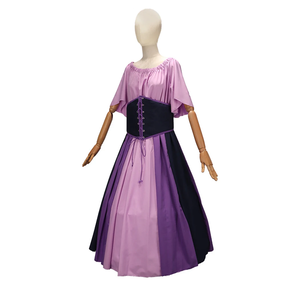 Fantasia Cosplay Retro para Mulher, Medieval, Renascimento, Vestido Fantasia, Roupa Adulto, Fantasia, Dia das Bruxas, Festa de Carnaval, Fato de Representação