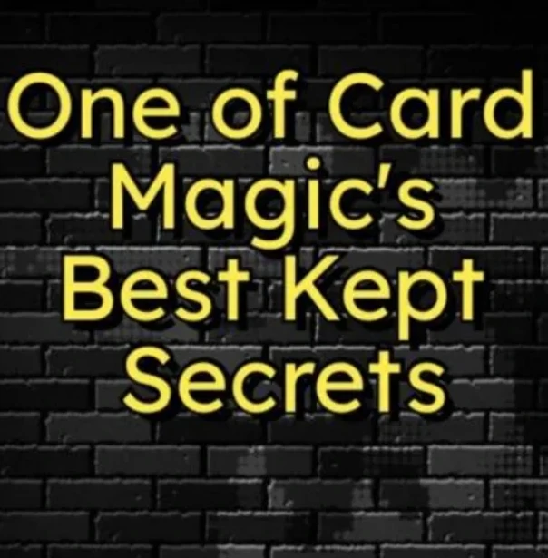 

One of Card Magic's Best Kept Secrets by Unnamed Magician - Magic tricks (Instant Download)