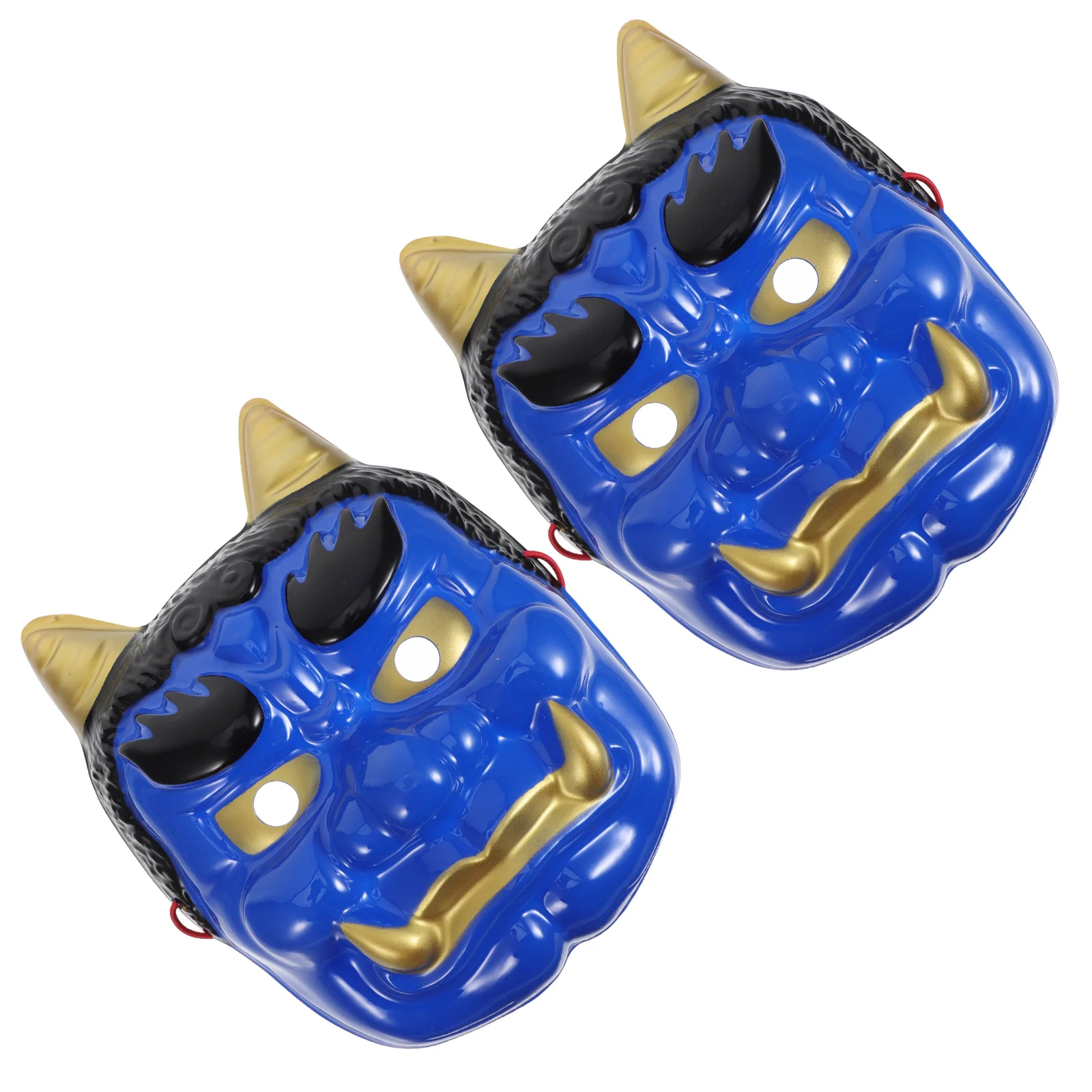 

4Pcs Face Mask Oriental Temple Style for Masquerade Ball Meditation Event Ethnic Cultural Display