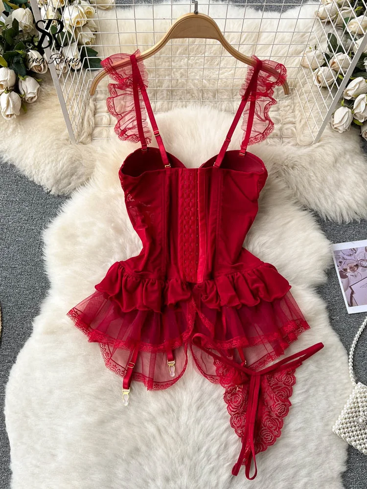Super Sensual Lingerie: The Truth About SINGREINY's Lace Transparent Set
