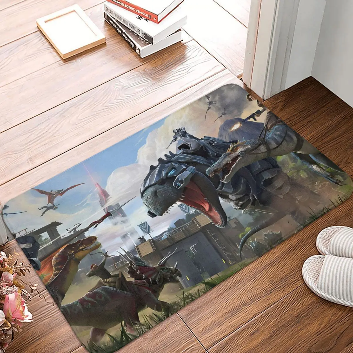 Ark Survival Evolved Game Non-slip Doormat Carpet Living Room Kitchen Mat Outdoor Indoor Decorative