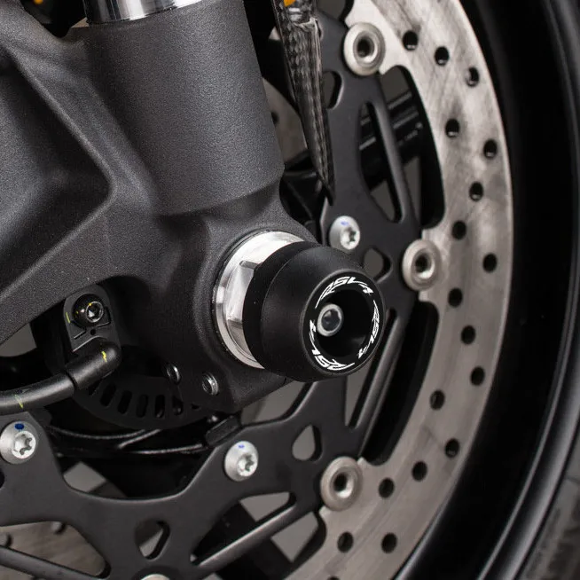 Pour RSV4 RSV4R RSV4RR RSV4RF 2009-2018 moto essieu avant et arrière fourche roue Crash curseurs chute protecteur Pad rsv4