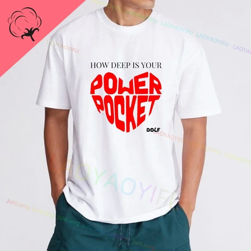 

Golf Wear Golf Golfer Heartbeat Classic Vintage Harajuku Streetwear Man Clothes T Shirt 100% cotton Top Women Tops Y2k Mens