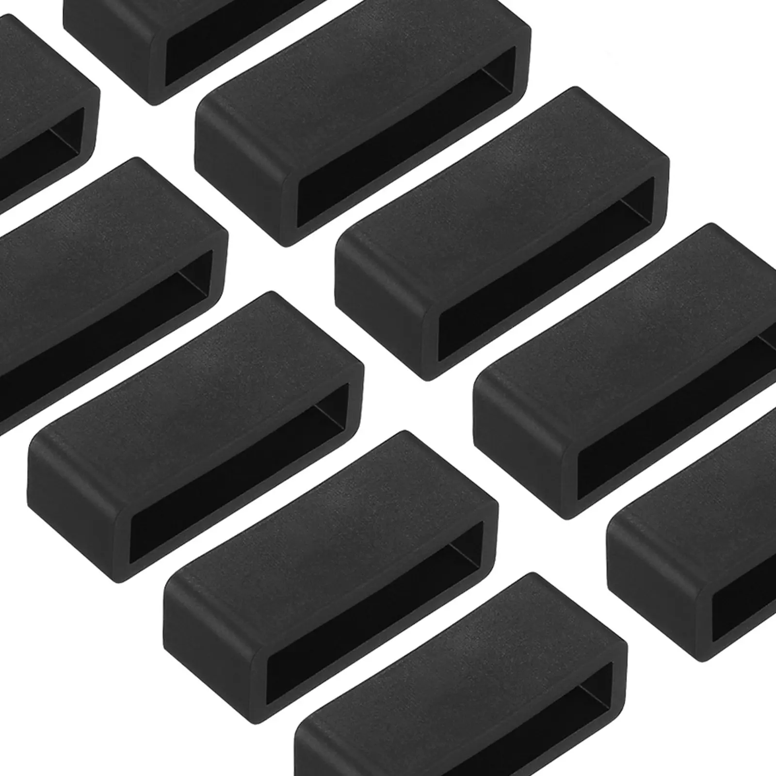 

Silicone Watch Rings Rubber Band Buckle Replacement Bands Safety Straps Keepers Portable Holder Parts for Watches