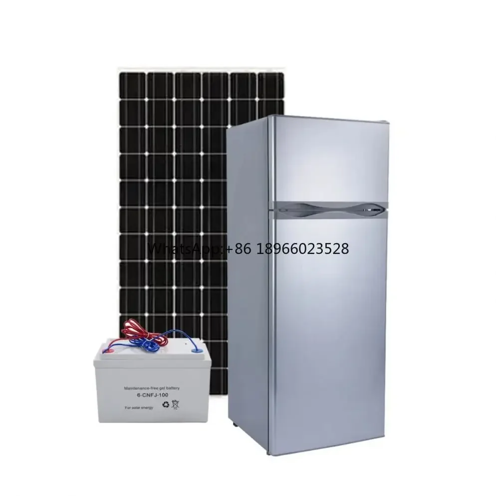 

Single Double door 12V 24V Solar Panel energy Powered Freezer Refrigerator Fridge solar refrigerator portable