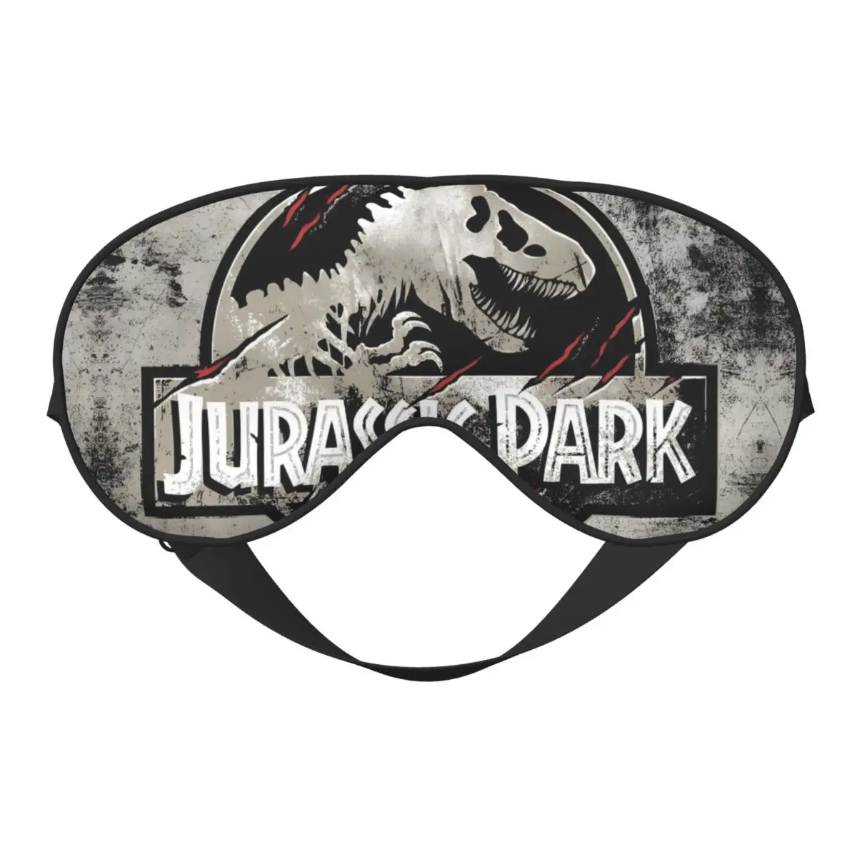 J-Jurassics أقنعة العين الناعمة اثنين من الجانبين الخيال العلمي ديناصور فيلم الغمامة للطائرة الإبداعية كتلة خارج بقع العين الخفيفة #1