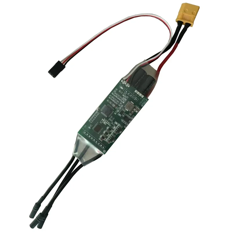 1PC 2-6S 50A Dual-way Brushless ESC 32-bit Forward Reverse Rotation Speed Regulator with UBEC 5V 3A for RC Boat Underwater Robot