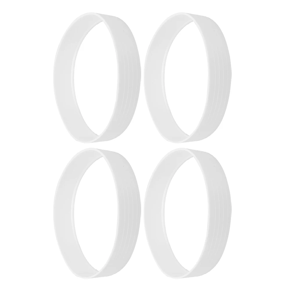 

4pcs White Golf Cup Ring for 108 Holes Practice Tool Thickened Plastic Portable Putting Accessories Sturdy Durable Golf