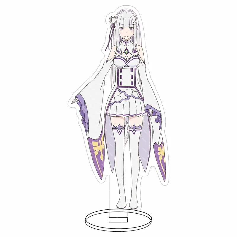 Bild 7: Anime Re:Zero - Starting Life in Another World Acryl-Standfigur Rem Ram Cosplay-Requisite Deko-Cartoon-Geschenk