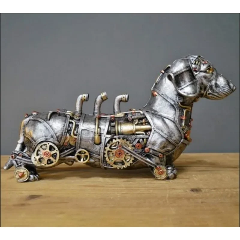 

Steampunks Style Animal Sculpture Mechanical Animal Ornament Decoration Heavy Industry Decoration Resin Mechanical Decoration