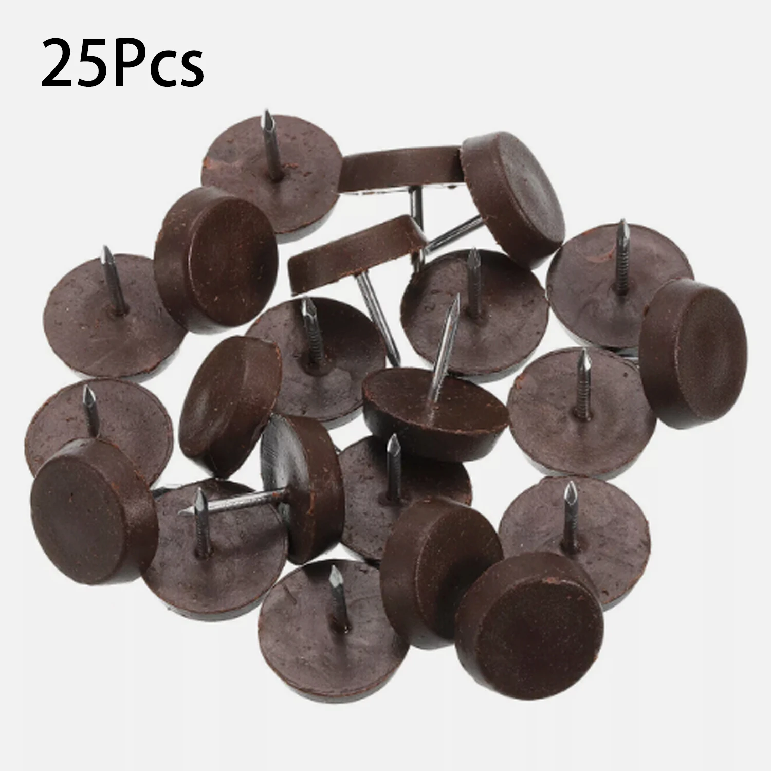 

25Pcs Furniture Sliders Furniture Gliders Floor Protector Slider Pads Chair Leg Movers for Hardwood Floors Carpet Table Sofa