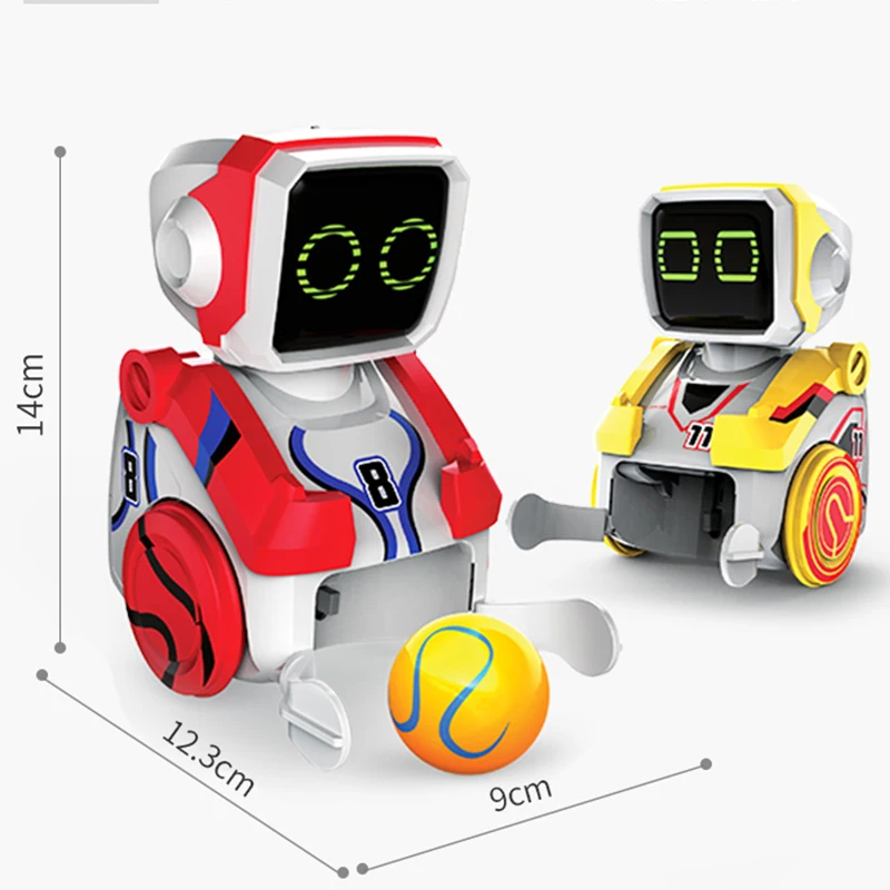 Silverlit Kickabot Original Twos Person Remote Control Kickball Robot Can Launch Balls Interactive Toys Excitement Toys For Boys