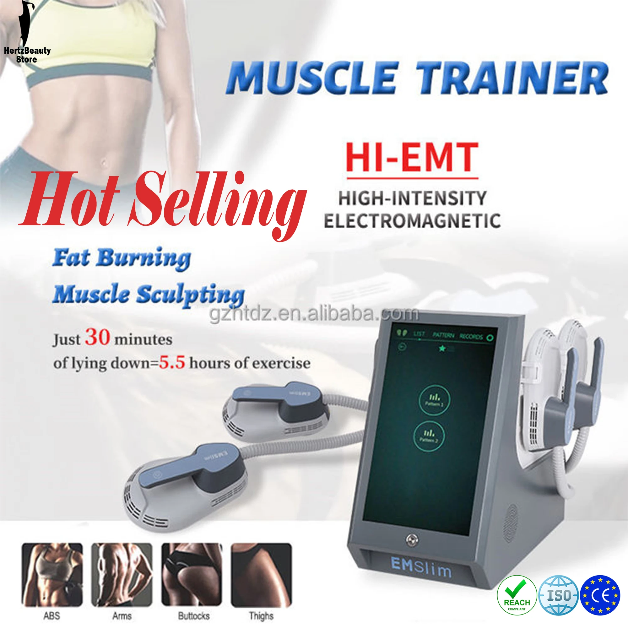 Weight lose Fat Burn Muscle Building Machine Muscle Stimulate Electromagnetic Body EMSzero Body Slimming Beauty Salon Equipment