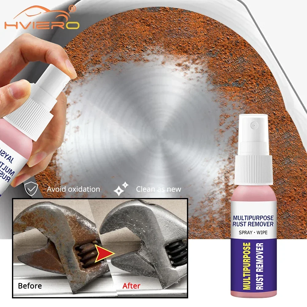 

Household Cleaning Paint Care Multifunctional Rust Inhibitor Remover Derusting Spray Car Accessories Metal Polish Refurbish Tool