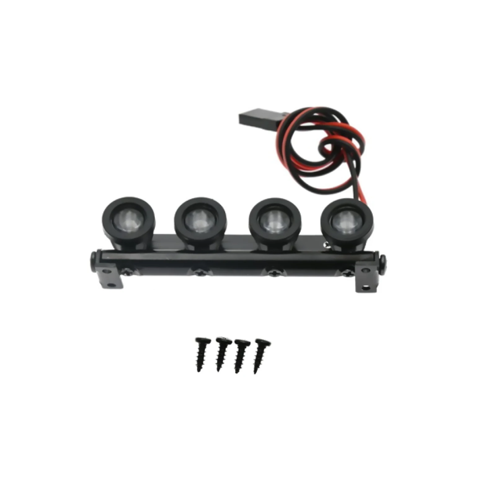 

Round Spotlights Roof Light Lamp Part 5-7V for TRX4M Defender 1/18 RC Crawler Car Bright LED Headlight Upgrade Parts