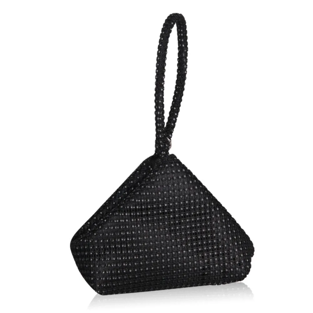 Dreieck Design Glitzer Imitation Strass Clutch Mode Luxus Sparkle Clutch Geldbörse Mini Funkelnde Abend Clutch