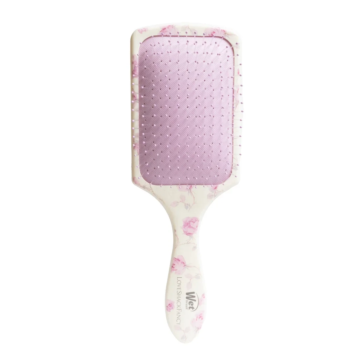 LoveShackFancy x Target  WetBrush Ribbon Rosa Paddle Detangler Brush Sterling Dusk