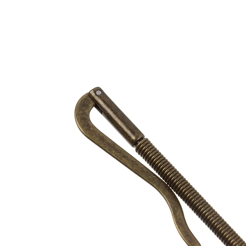 Прочный металлический простой двойной пружинный зажим, зажим для денег, кошелек, держатель для денег