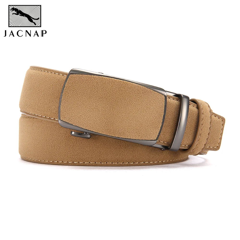 Men's PU Leather Belt Fashion Automatic Buckle Belt for Popular Business High Quality Male Belt Multi Color 105 115 125 135cm