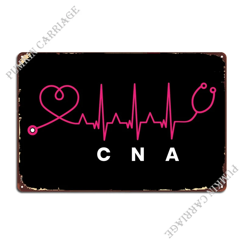 

Cna Pulse Line Metal Plaque Bar Printing Create Cinema Tin Sign Poster