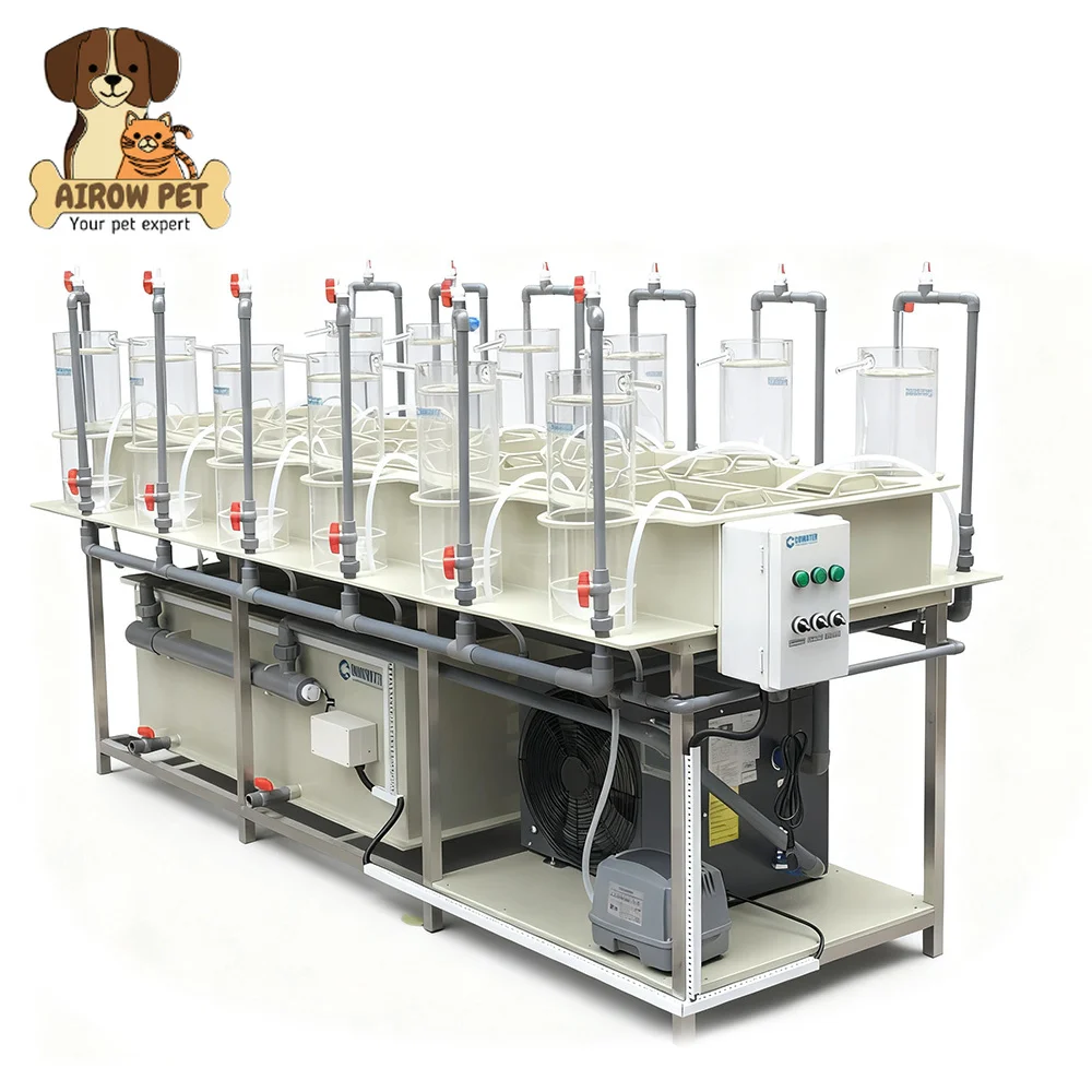 AIROW Durable Food Grade PP Egg Hatching Jars Incubator System Optimal Fry Small-Scale Fish Hatchery Operations Model CW-FH-05