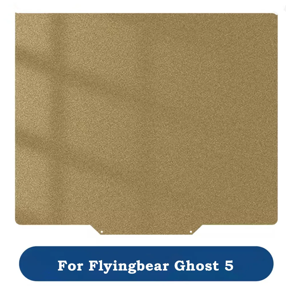 

For Flyingbear Ghost 5 Build Plate Textured PEI Sheet 214x275mm Double Sided PEI Flexible Spring Steel Sheet Strong Adhesion