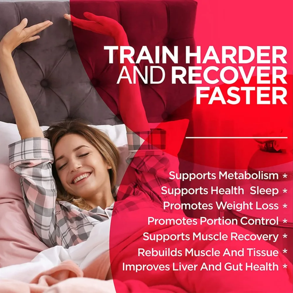 DAITEA Fat Burner PM Night Time Capsule Supports Lean Muscle, Suppresses Appetite, Performance Support