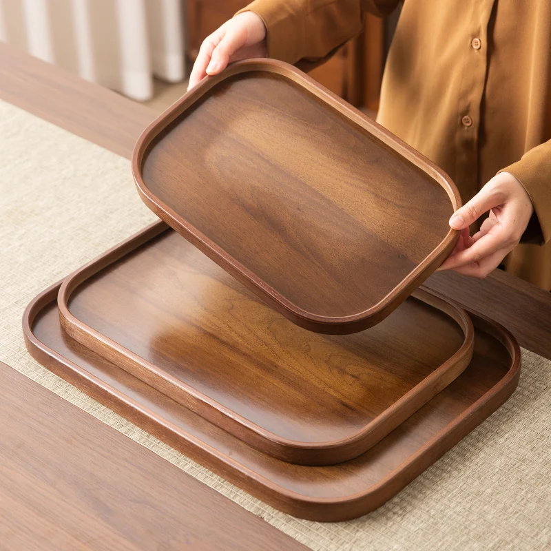 

Retro Small Tea Trays Negotiating Multi-functional Party Simplicity Tea Trays Office BAMBOO Home Чайн Поднос MHCP