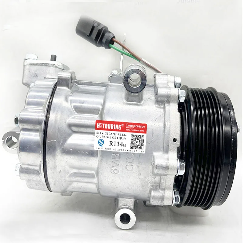 SD6V12 Air Conditioning Compressor For VW VOLKSWAGEN VENTO POLO SKODA RAPID 6R0820803A 6RF820803 6RF820803B 6RF820803D