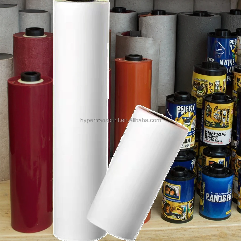 مصنع A3 تصميم Hypertransfer 60 سم ارتفاع درجة الحرارة قشر فوري مزدوج الجوانب المغلفة DTF فيلم ورق نقل قابل للغسل