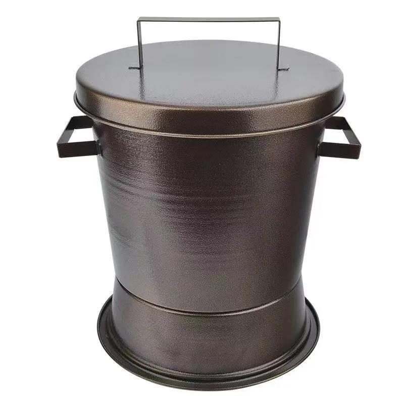 Commercial charcoal extinguishing bucket, Korean barbecue restaurant charcoal extinguishing tool, charcoal bucket extinguishing