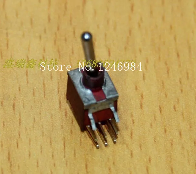 [SA]ES-7B dual trigger gilded six feet are bent single reset small toggle switch waterproof overstock M5.08 { }--100PCS/LOT