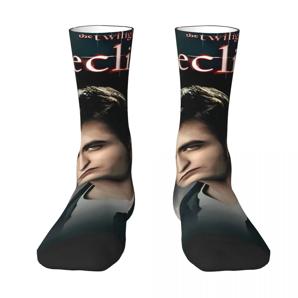 The Twilight Saga Eclipse Stockings Men's Socks Soft Breathable Casual Socks Sports Anti Skid Design Socks Birthday Present