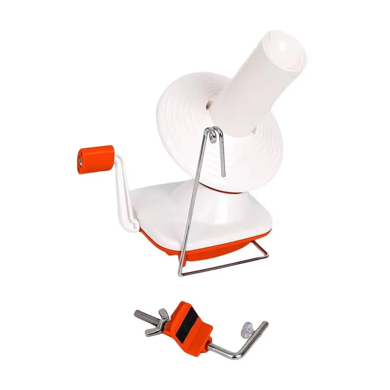 Picture 6: Red Yarn Winder Tool, Household Thread Weaving Spool Organizer, Ball Maker Splitter, Home Craft Essential