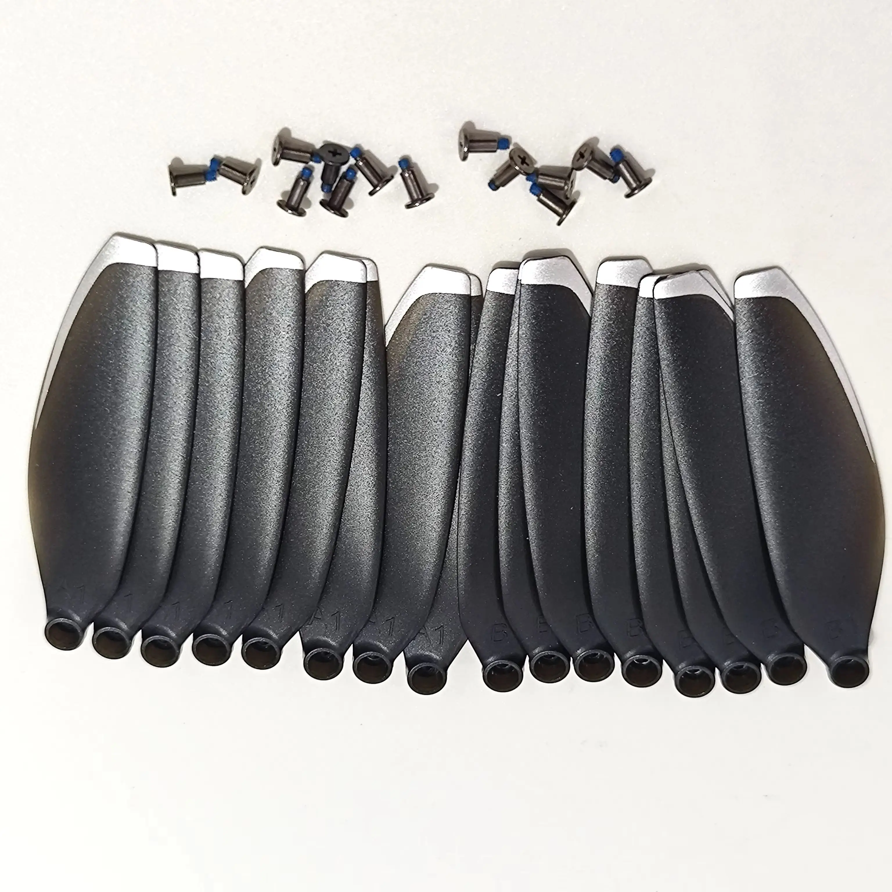 M66MAX Drone Original Blade Propeller 16PCS for M66 MAX Folding Drones M66Max Brushless RC Quadcopter Maple Leaf Wings Fan Parts