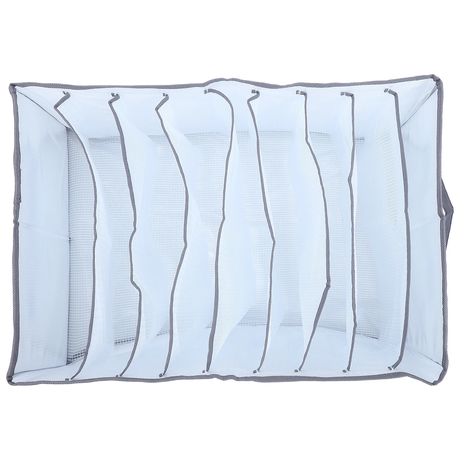 

Washable Drawer Dividers Clothes Organizer Box with Compartments for Home Kitchen Bathroom Storage Bin