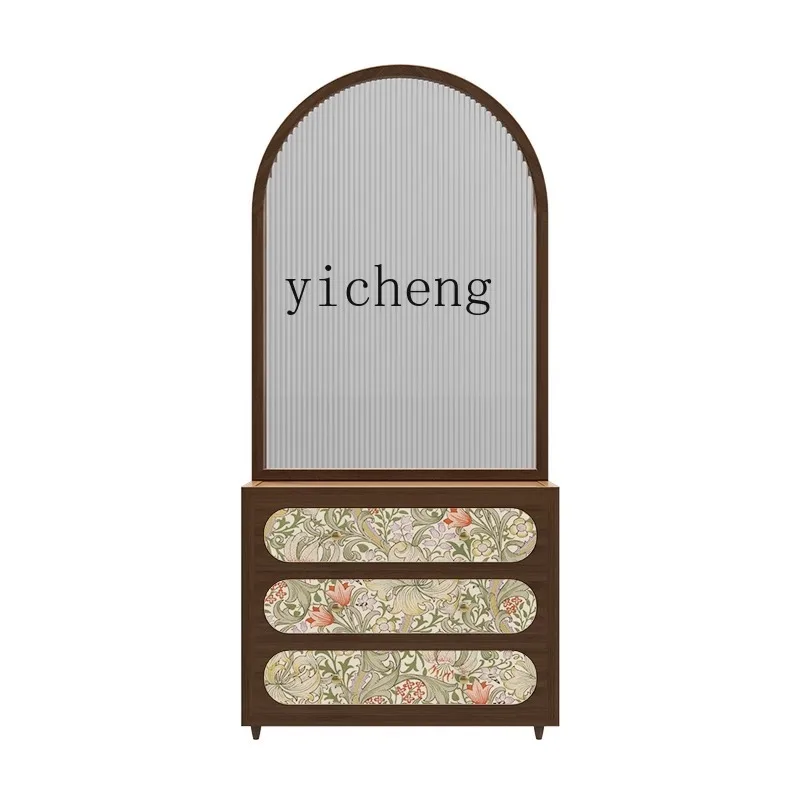 zz log Changhong glass screen partition living room bedroom entrance door entrance bathroom household