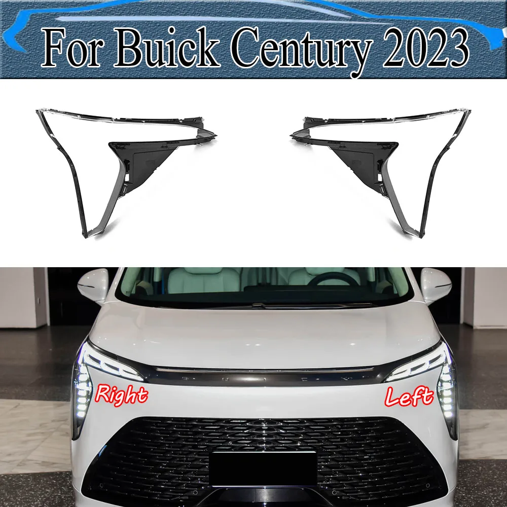 

For Buick Century 2023 Headlight Cover Headlamp Shell Imported Transparent Shade Mask Lampshade Lens Plexiglass