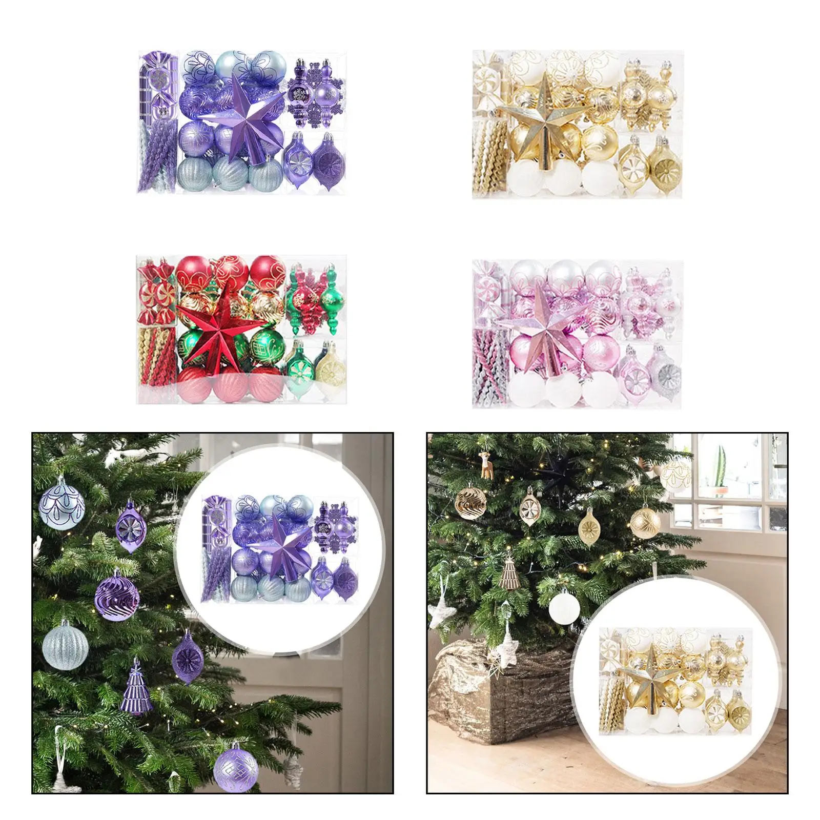 88x شجرة عيد الميلاد توبر شجرة عيد الميلاد زينة الحرف عيد الميلاد الحلي الزخرفية لمهرجان الزفاف عطلة جارلاند المنزل