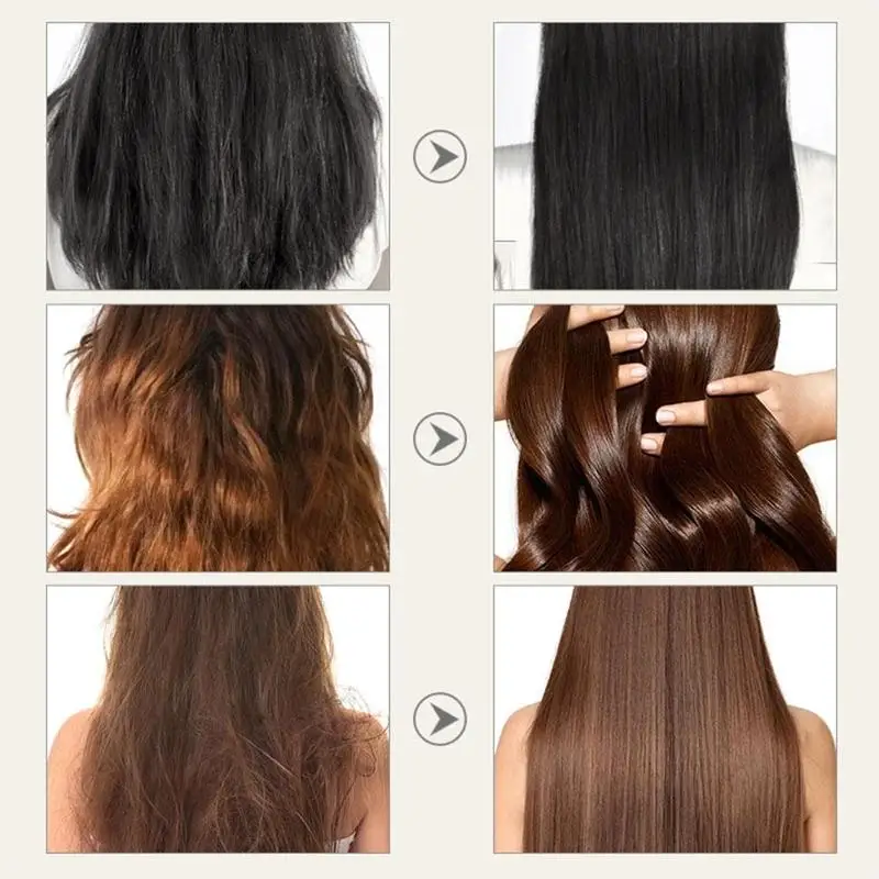 Cápsula de vitamina mágica do cabelo, óleo de queratina, reparo rápido, cabelos secos crespos, hidratação profunda, restaurar suave suave, máscara